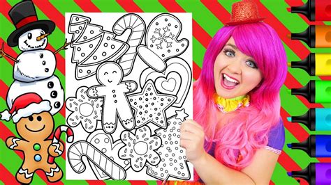 These guys were so fun to decorate, with fairly straightforward designs and fun. Coloring Christmas Cookies For Santa Coloring Page ...