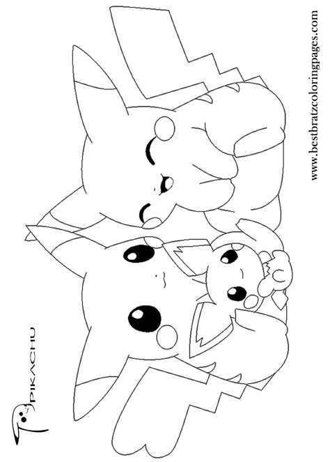 600 x 849 file type: Free Printable Pikachu Coloring Pages For Kids | Pikachu ...