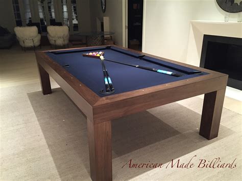 Underneath the felt of a pool table is the bed, and the composition of this bed will determine everything from how well the table plays, the cost, how long the. Modern Pool Table, Natural Walnut