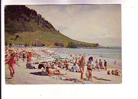 1960s or 70s - Many People on Beach, Mt Maunganui, New ...