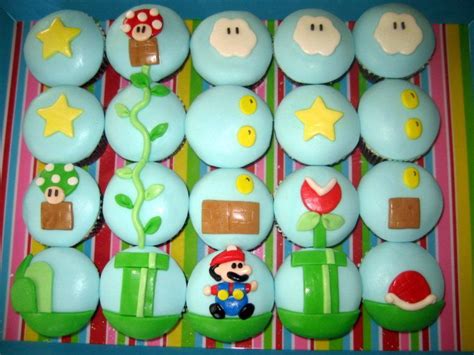Mario cupcake decorating ideas | my cupcakes. Super Mario Bros. Cupcakes (With images) | Super mario cupcakes, Mario bros, Diy cupcakes