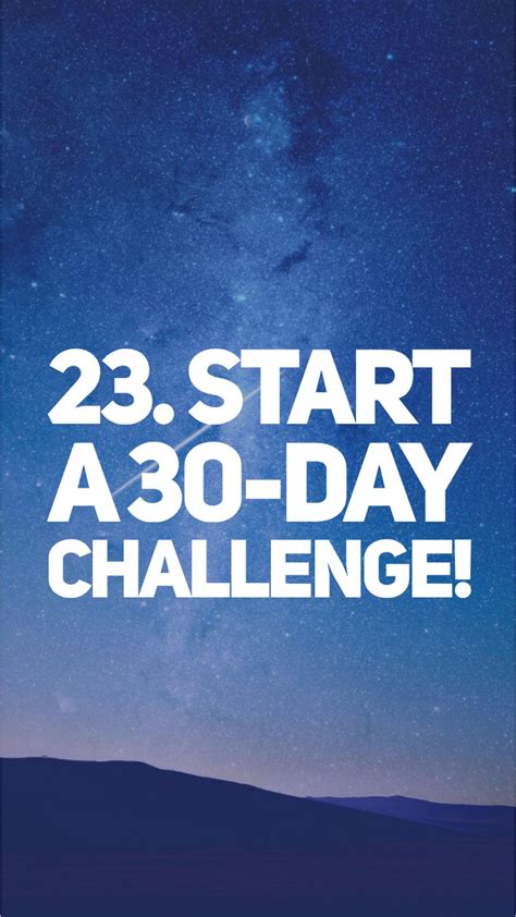 Start a 30-day challenge! | Improve yourself, Improve, 30 ...