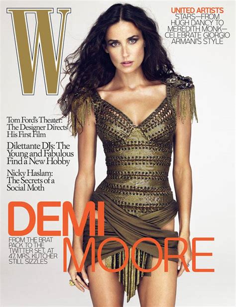 Snapchat a stylized letter f. Demi Moore from Celebrity Photoshop Fails | E! News