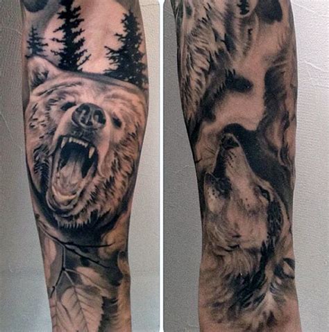 Brutus grizzly bear tattoo design. 12+ Best Grizzly Bear Tattoo Designs and Ideas | PetPress