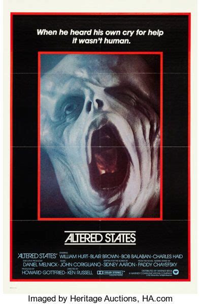 73554 altered states movie 1980 fantasy drama wall print poster uk. Altered States (1980) | Horror posters