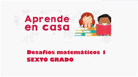 Siempre que empiezo un proyecto me gusta elaborar distintos juegos para que aprendan y recuerdan contenidos que estamos trabajando. Desafíos matemáticos-Aprende en casa (explicación de ejercicios) - YouTube