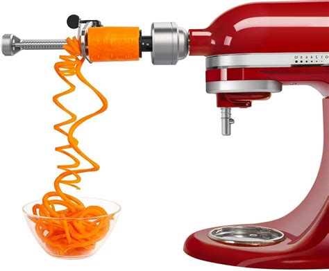 These stick blenders from everything kitchens make it easy to blend ingredients without first having to move them to a separate blending appliance. KitchenAid Spiralizer Attachment+peeler+slicer+Core For 5 ...