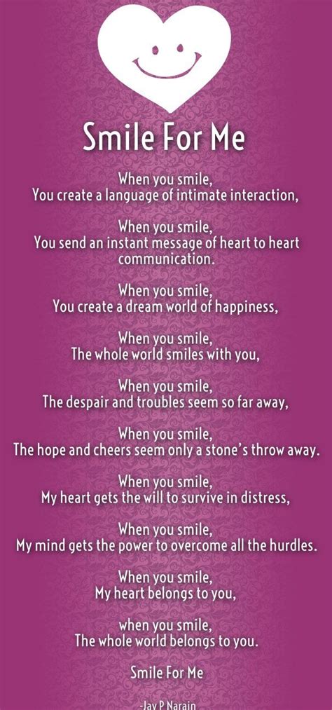 I hope today is even better than yesterday. Poems to Make Her Smile | Sweet words for her, Love poem ...
