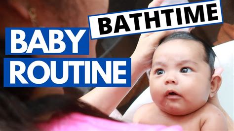 How to bathe a newborn. How I Bathe My 3 Month old Baby / New born Care/ Bath Time ...