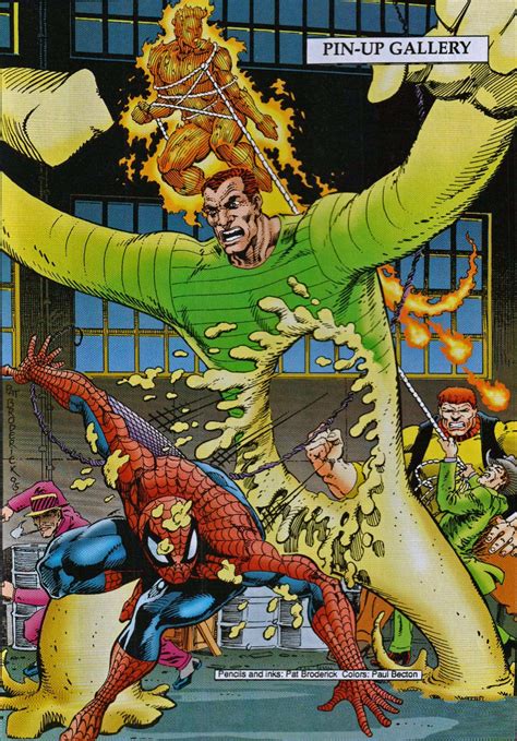 The original group consisted of big man, ox. Spidey & The Torch vs Sandman & The Enforcers