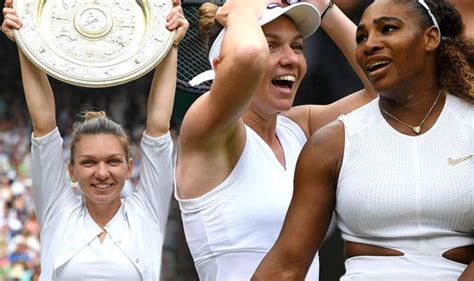 Relive simona halep and serena williams' epic fourth round match at the australian open 2019.make sure to subscribe to keep up with the latest australian. Simona Halep beats Serena Williams in straight sets to win first Wimbledon title | Tennis ...