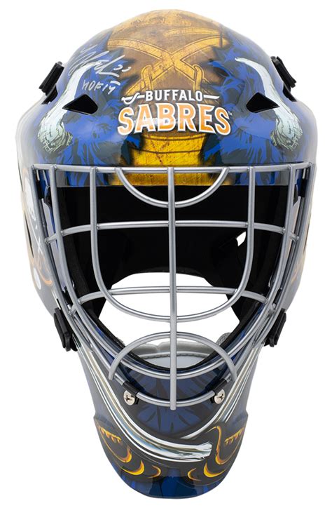 ˈdomɪnɪk ˈɦaʃɛk, audio (help · info); Dominik Hasek Signed Sabres Full Size Goalie Mask ...