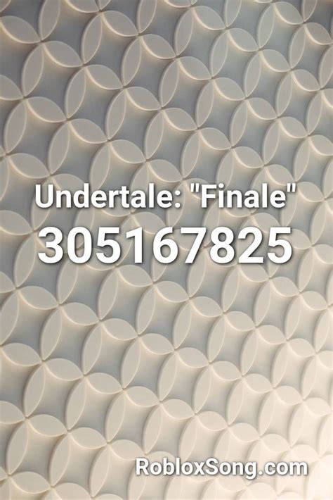 Please let us know if any id or videos has stopped working. Undertale: "finale" Roblox ID - Roblox Music Codes ...