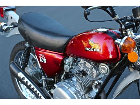 It's a big heavy tank, the seat is to high, it runs out of puff at 100, it so ugly it makes babies cry but what a. 1975 Honda Red XL 100 for Sale | ClassicCars.com | CC-808620