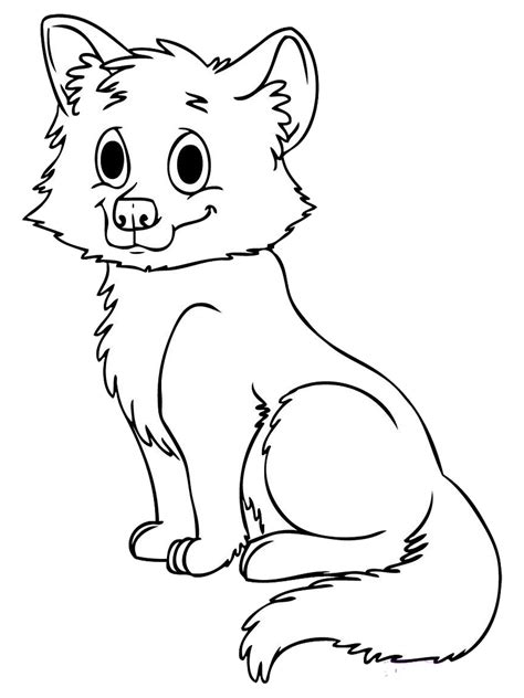 Drawings of baby wolves amazing cute wolf coloring pages with. Cute Wolf Coloring Pages