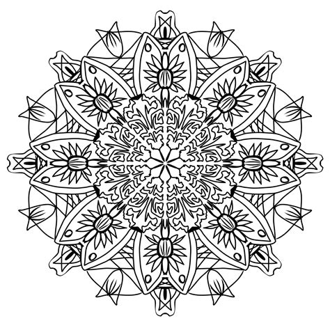 Pour imprimer et télécharger gratuitement vos coloriages favoris! Comment colorier un mandala facilement - Cours de ...