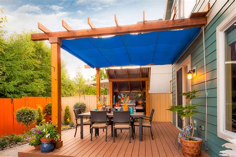 The heat from the fire is readily transmitted to the combustibles directly above the metal deck, where destructive distillation liberates combustible. Retractable Patio Cover in Vancouver | ShadeFX Canopies