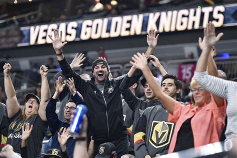 Vegas golden knights insider gary lawless joined the show to talk life out in the desert, vegas' quebecois boys coming home to face montreal the golden knights have battled and bruised their way through 12 tough games this postseason and with two series under their belt and another a few. Vegas Golden Knights Fans Belong In Fandom 250