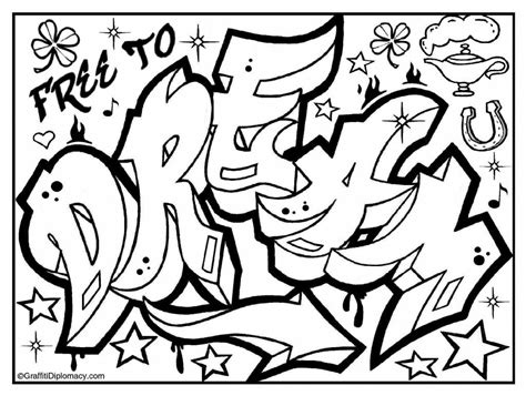 In this post, we will present you with numerous coloring pages to work on. Pin on Graffiti temps