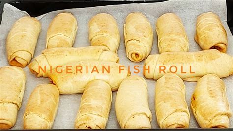 350 grams flour 100 grams margarine 1 raw egg 1 tablespoonful baking powder 1 tablespoonful. HOW TO MAKE NIGERIAN FISH ROLL || THE PERFECT FISH ROLL ...