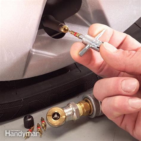 Comparatively, this task is a bit difficult. Fix a Leaking Tire Valve Stem | The Family Handyman