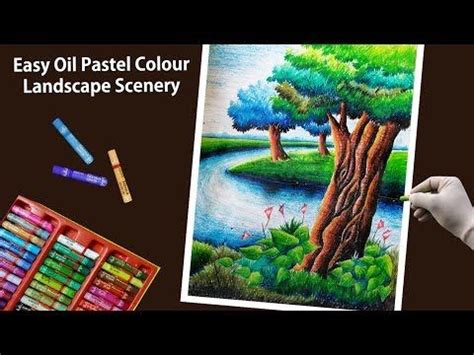 Oil pastels are ideal for painting or drawing quick sketches in colour. Sketsa Menggunakan Oil Pastel / Dasar Dasar Menggambar ...