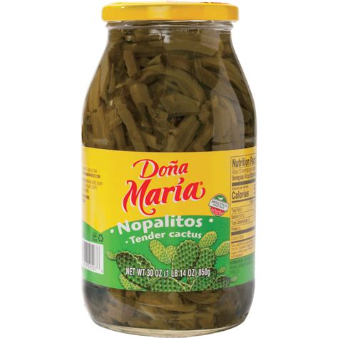 If you want to try the jarred kind, rinse all of the slippery liquid off of the nopales. Dona Maria Nopalitos Tender Cactus - Shop Vegetables at H-E-B