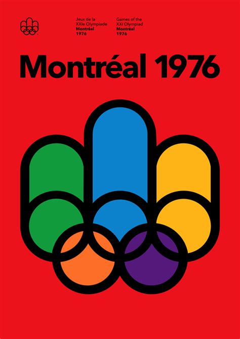 But basically the olympic logo shows unity as one. Montréal 1976 Olympics Poster | Olympics graphics, 1976 ...