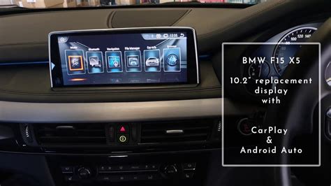 I'm not 100% certain of this, but a bmw spokesperson told me that speed limit comes with navigation now. BMW F15 X5 - 10.2" Display with Apple CarPlay and Android Auto installed - YouTube