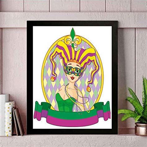 Mom and i designed each theme per piece. Dramatic Vivid and Fun Mardi Gras Wall Decorations | Wall ...