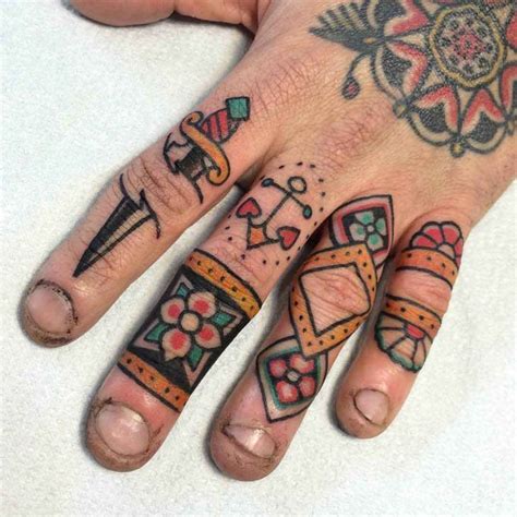 The cross as we all know is specific to christianity and traditional cross tattoos are said to speak of strong religious feelings. Traditional Tattoos on Fingers - #Fingers #Tattoos # ...