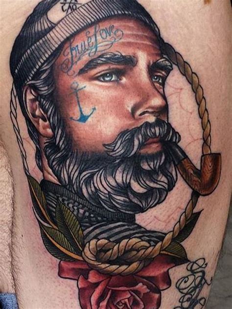 Dogs are our best friends, they are loyal and loving. 70+ Best Portrait Tattoos Designs & Meanings - [Realism of ...