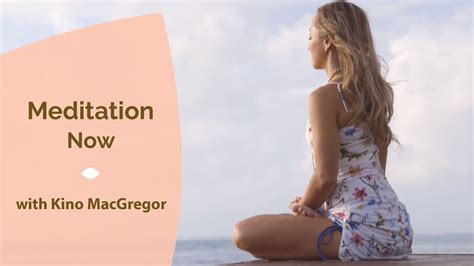 Conor mcgregor is a professional mixed martial artist from dublin, ireland. Meditation Now with Kino MacGregor - YouTube
