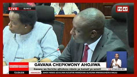 Chepkwony is a member of jubilee party. Kericho Governor Paul Chepkwony grilled by the senate ...