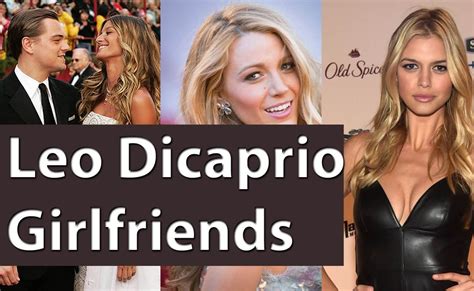 Leo keeps getting older, but his girlfriends stay the same age. Leonardo DiCaprio Girlfriends & His Dating History
