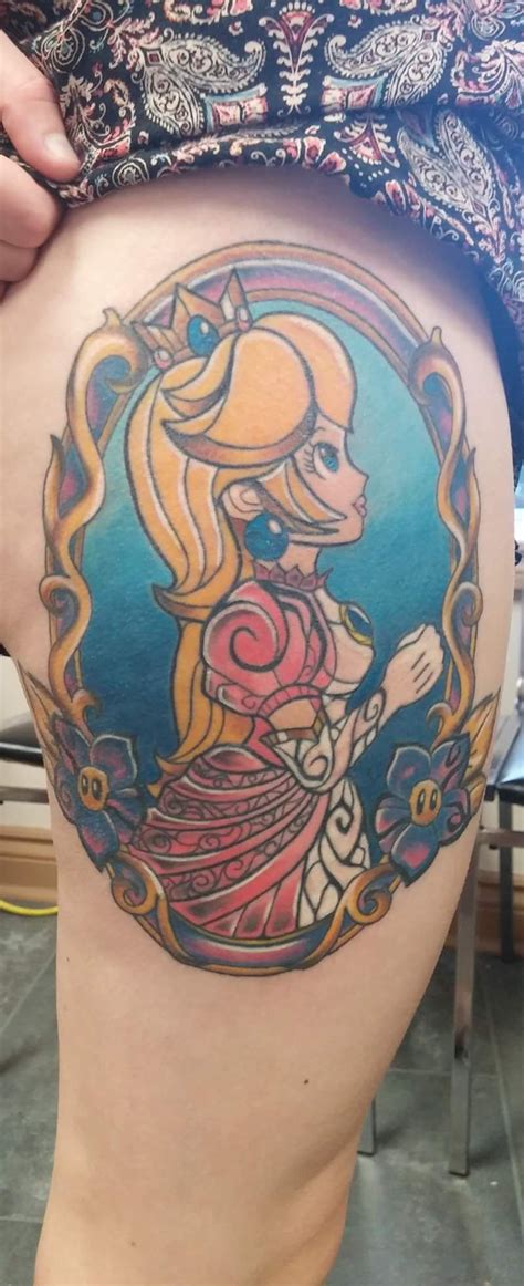 Check spelling or type a new query. Princess Peach Thigh Tat | Peach tattoo, Princess tattoo ...