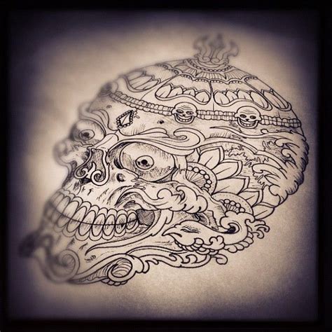 Start your custom design now! tibetan skull | Inspirational tattoos, Skull tattoo design ...