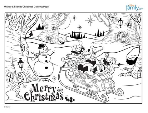 Cards christmas disney cartoons mickey mouse and friends wallpapers leave a comment. Aimless Moments: Mickey & Friends Christmas Coloring Page ...