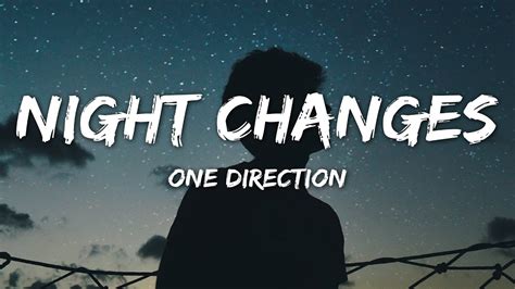 one direction night changes lyrics