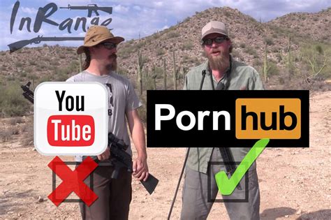 How to access pornhub or another site? Gun Vloggers Shoot Over To Pornhub After YouTube Crackdown