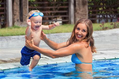 Any sea mountain ocean como lake castles. Woman and Child Jumping stock image. Image of outdoor ...