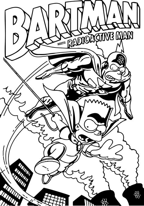 Bart simpson is from an animated comedy show created by matt groening. Páginas para colorear originales Original coloring pages ...