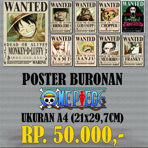 Poster daftar buronan one piece. one piece: poster buronan one piece hd