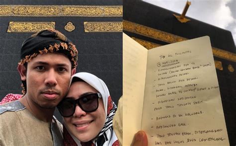 Telah mewakilkan kepada aku untuk. Mengerjakan Umrah Bersama Isteri, Nabil Ahmad Sampaikan ...