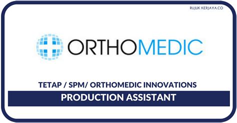 It provides scientific and technical knowledge in the development of high quality, safe and efficacious pharmaceutical products. Orthomedic Innovations Sdn Bhd • Kerja Kosong Kerajaan