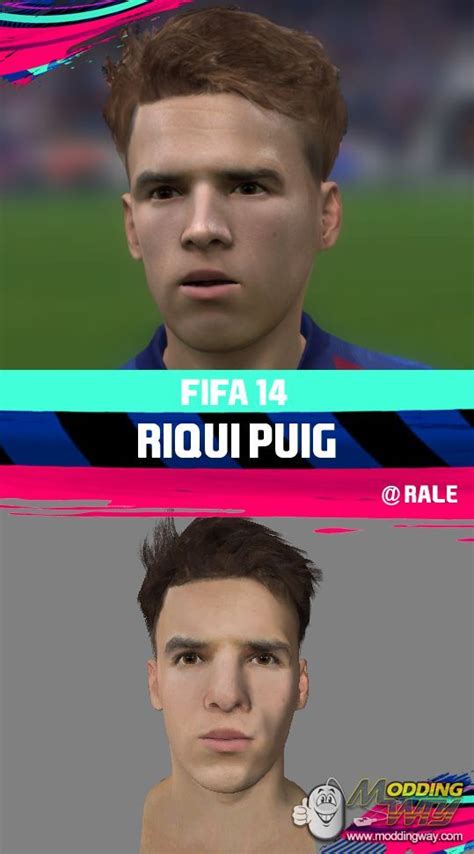 His potential is 87 and his position is cm. Riqui Puig by RALE - FIFA 14