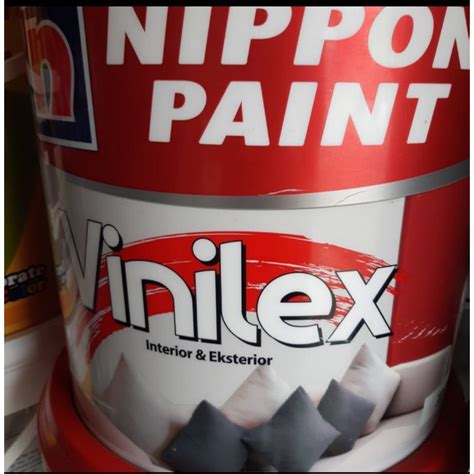 Harga cat tembok dulux vinilex decolith avian , sumber : CAT TEMBOK VINILEX NIPPON PAINT PUTIH/WHITE 300 25KG ...