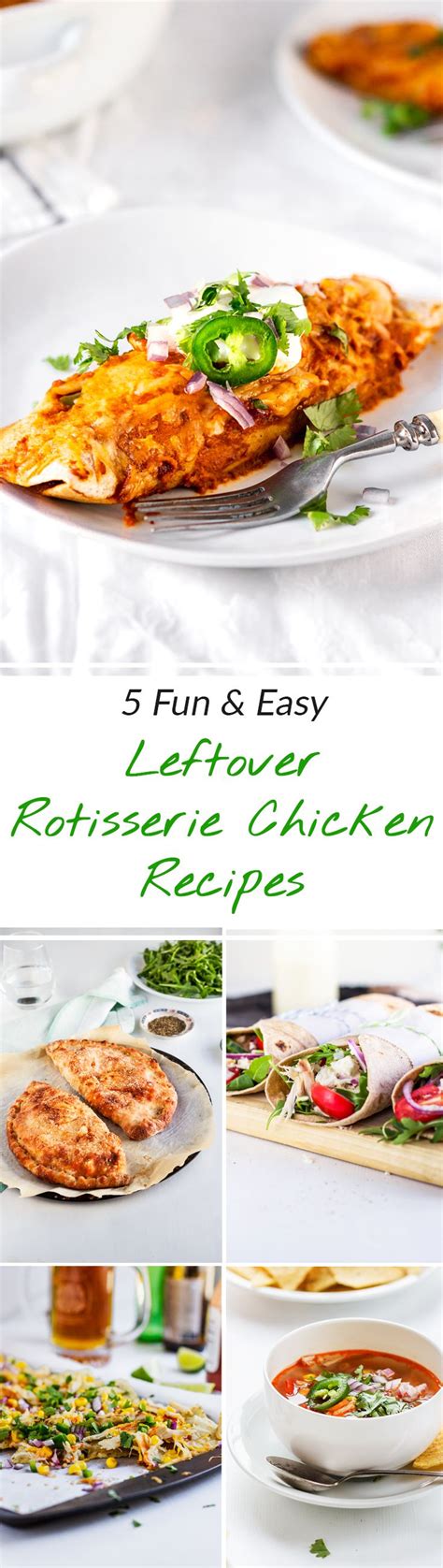 That's good, because it certainly has a lot of ingredients: 5 Fun and Easy Leftover Rotisserie Chicken Recipes ...