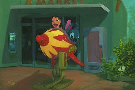 He is married to dr. Lilo and Stitch Space Adventure Rob Kaz Disney NEW Canvas ...