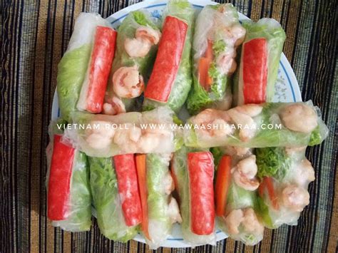 Filled with pork and prawn (shrimp) goodness, these easy vietnamese fried spring rolls are lightly fried for a crispy, crunchy and flavour packed appetiser. Resepi Vietnam Roll & Sos Mudah - TCER.MY